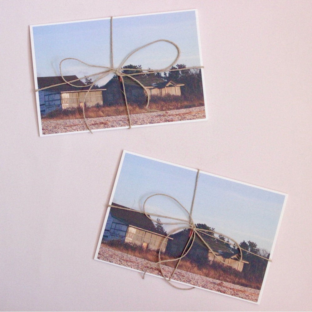 Handmade Beach Photography Postcards, Small Stationary Set